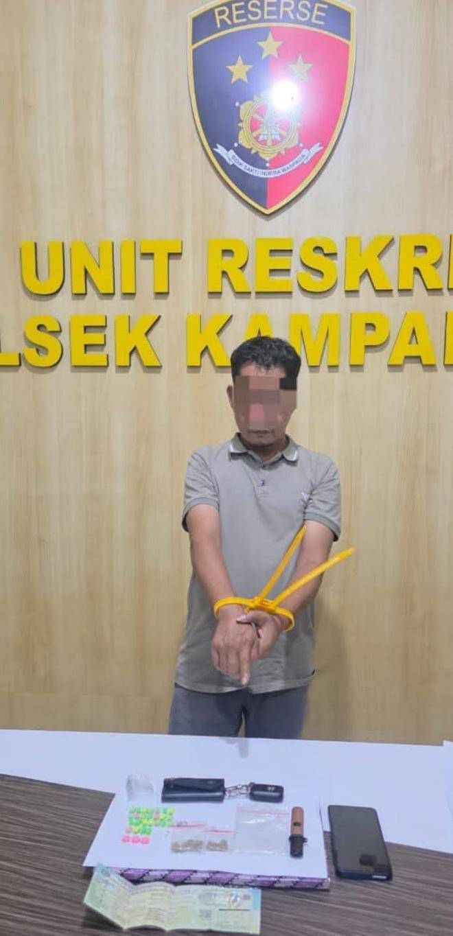 Saat Diperiksa Kasus Kehutanan, Pria di Kampar Kiri Ternyata Simpan 37 Butir Pil Ekstasi di Mobil
