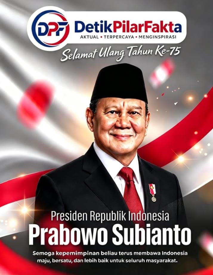 Ucapan Selamat Ulang Tahun Presiden Republik Indonesia Prabowo Subianto ke 75